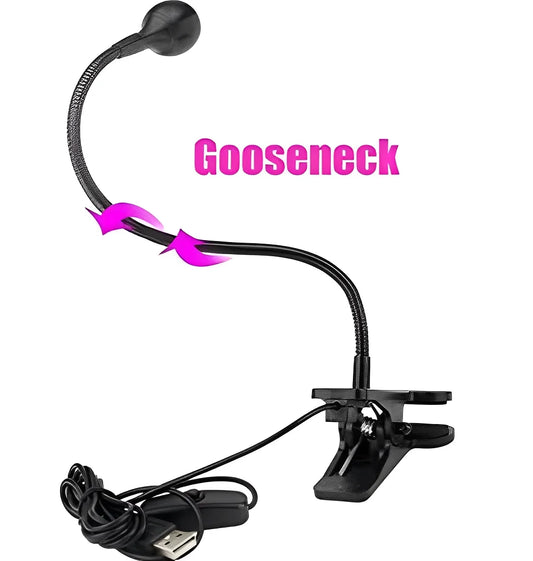 Lâmpada UV LED USB para Unhas com Presilha Flexível