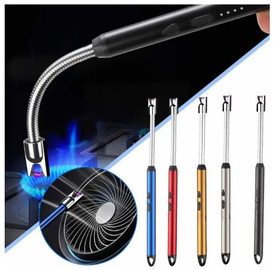 Acendedor USB Recarregável Flexível – Aço Inox