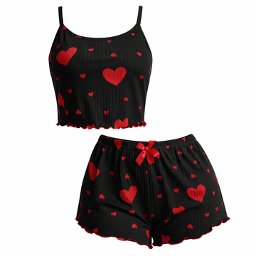 Pijama Feminino De CORAÇÃO