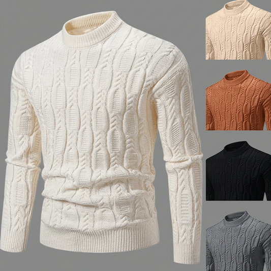 Men's textured sweater