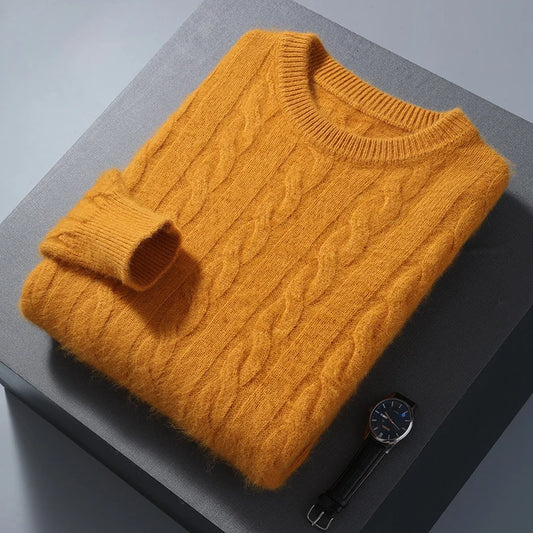 Men’s Premium Cashmere Knit Sweater