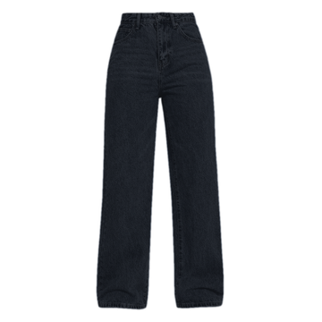 Calça Jeans Feminina BAGGY Cintura Alta